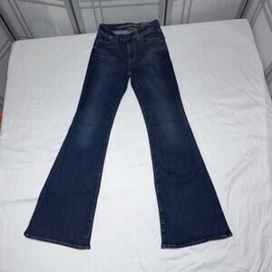 Women’s American Eagle Super High Rise Flare Jeans - Size 00 New With Tags
